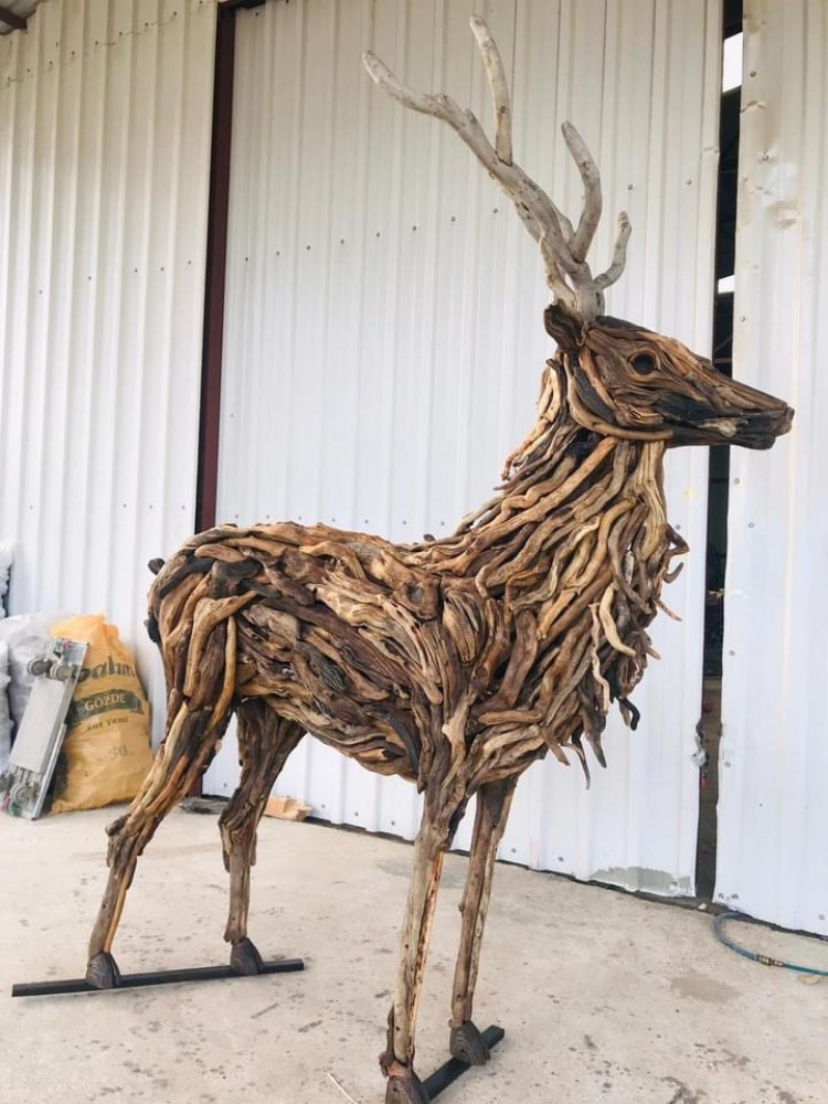 Wooden Gazel