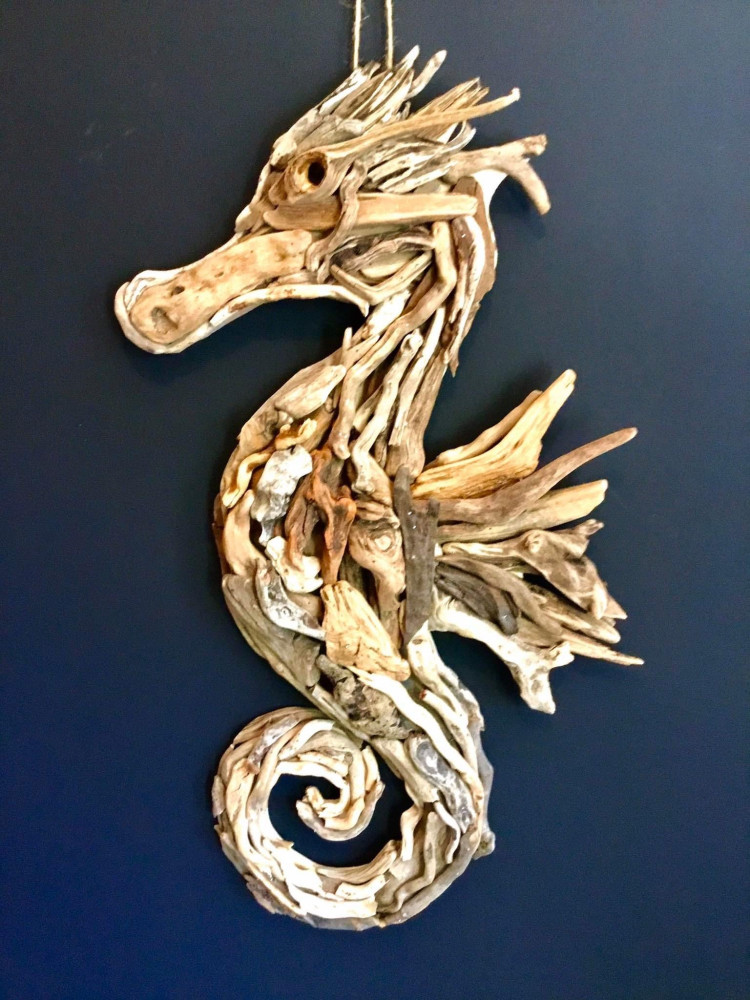 Seahorse for wall hanging